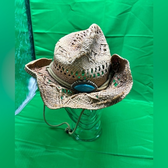 Peter Grimm Tan Straw Cowboy Hat main image 6